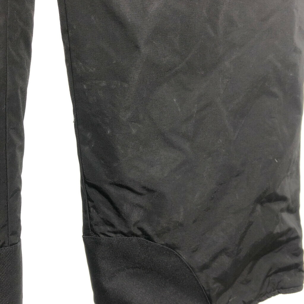 90年代 Columbia コロンビア ナイロン オーバーオール アウトドア スノースポーツ ブラック (メンズ L) 中古 古着 R0742