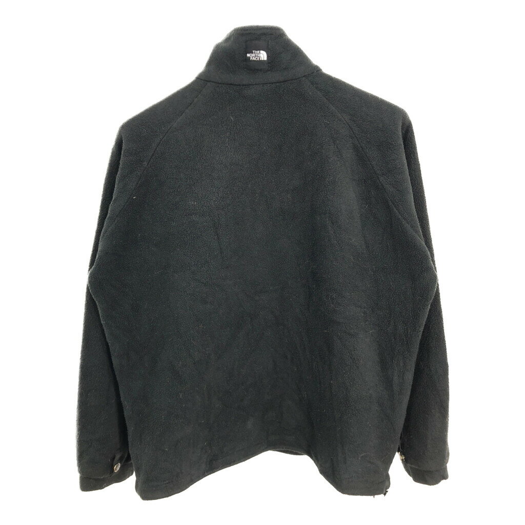 THE NORTH FACE ノースフェイスPOLARTEC フリースジャケットアウトドア ブラック (メンズ XL相当) 中古 古着 R1096