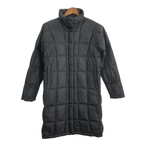 THE NORTH FACE ノースフェイス キルティング ダウンコート アウトドア ブラック (レディース M) 中古 古着 R1157 THE NORTH FACE ノースフェイス キルティング ダウンコート アウトドア ブラック (レディース M) 中古 古着 R1157