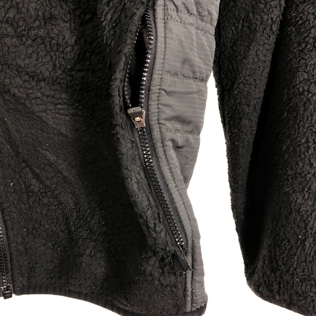THE NORTH FACE ノースフェイス フリースジャケット アウトドア ブラック (メンズ M) 中古 古着 R1243