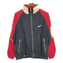 90年代 NIKE ナイキ ナイロンジャケット スポーツ マルチカラー (メンズ L) 中古 古着 R2224(4)