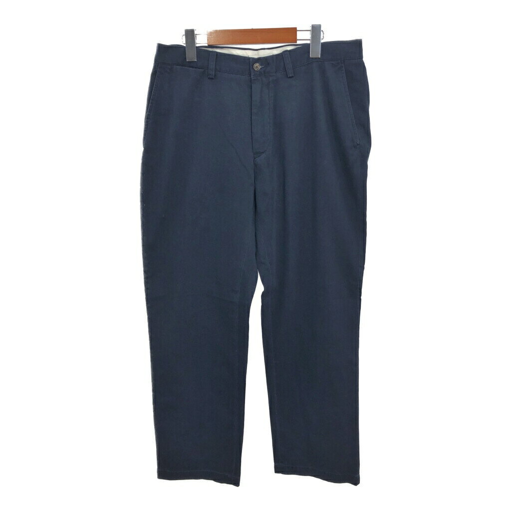 Polo by Ralph Lauren ポロ ラルフローレン チノパンツ ポロチノ ネイビー (メンズ W33 L32) 中古 古着 R2373