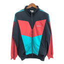 80年代 adidas アディダス トラックジャケット スポーツ ブラック (メンズ F192) 中古 古着 R2873