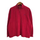 Polo by Ralph Lauren ポロ ラルフローレン ドライバーズニットセーター 大きいサイズ レッド (メンズ XXL) 中古 古着 R3454
