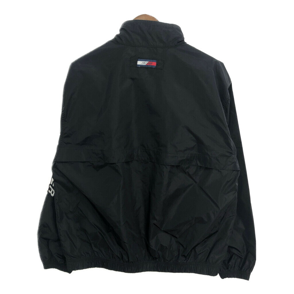 TOMMY HILFIGER トミーヒルフィガー ナイロンジャケット ブラック (メンズ XL) 中古 古着 R3766