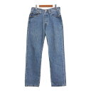 Levi's リーバイス 501 デニムパンツ ブルー (メンズ W31 L32) 中古 古着 R4341(4)