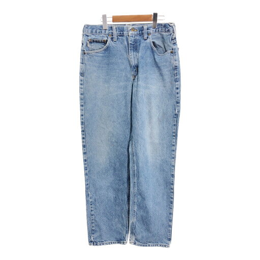Carhartt カーハート デニムパンツ ライトブルー (メンズ W34 L32) 中古 古着 R4568 Carhartt カーハート デニムパンツ ライトブルー (メンズ W34 L32) 中古 古着 R4568