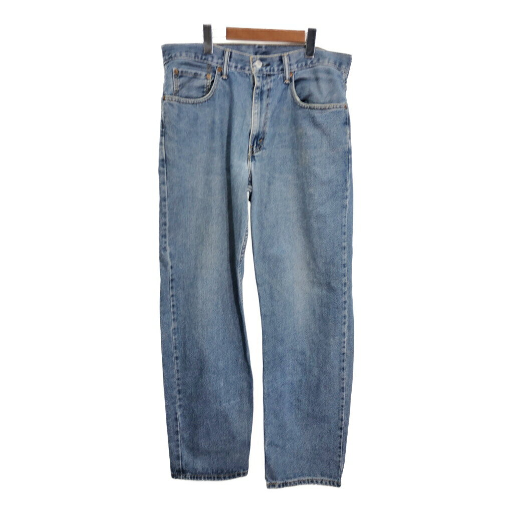 Levi's リーバイス 550 デニムパンツ ライトブルー (メンズ W33 L32) 中古 古着 R4594