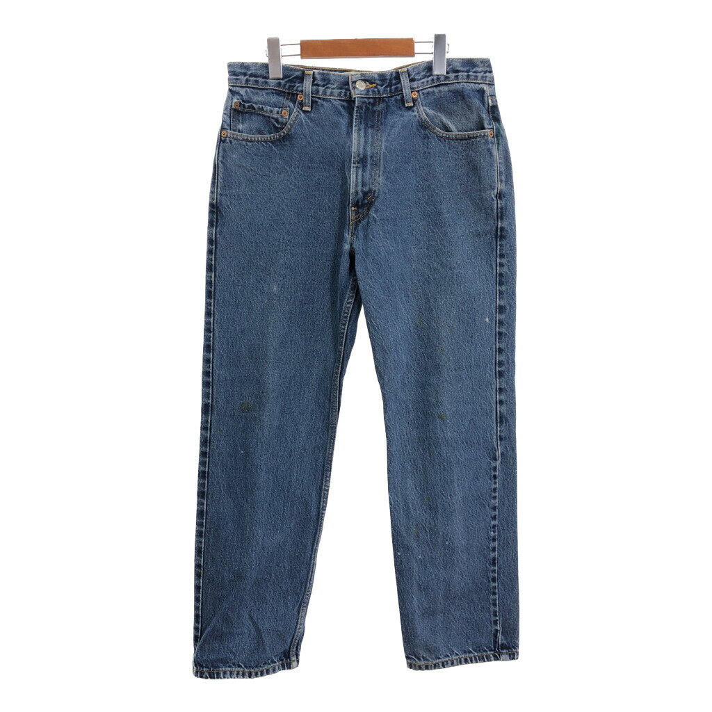 Levi's リーバイス 505 デニムパンツ ブルー (メンズ W34 L30) 中古 古着 R4633