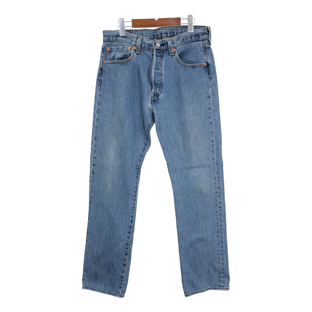 Levi's リーバイス 501 デニムパンツ ブルー (メンズ W33 L32) 中古 古着 R4644