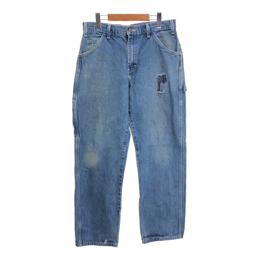 Dickies ディッキーズ デニム ペインターパンツ ブルー (メンズ W33 L32) 中古 古着 R4667 Dickies ディッキーズ デニム ペインターパンツ ブルー (メンズ W33 L32) 中古 古着 R4667
