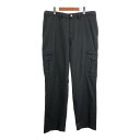 新品タグ付き Dickies ディッキーズ カーゴパンツ ワーク ブラック (メンズ W36 L32) 中古 古着 R4729(4)