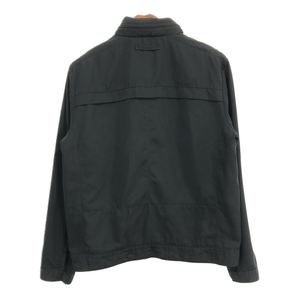 Calvin klein カルバンクライン ジャケット ブラック (メンズ M) 中古 古着 R4806