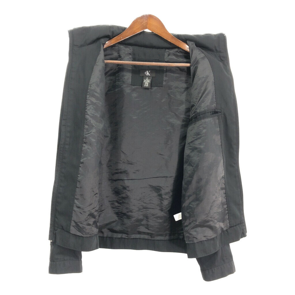 Calvin klein カルバンクライン ジャケット ブラック (メンズ M) 中古 古着 R4806