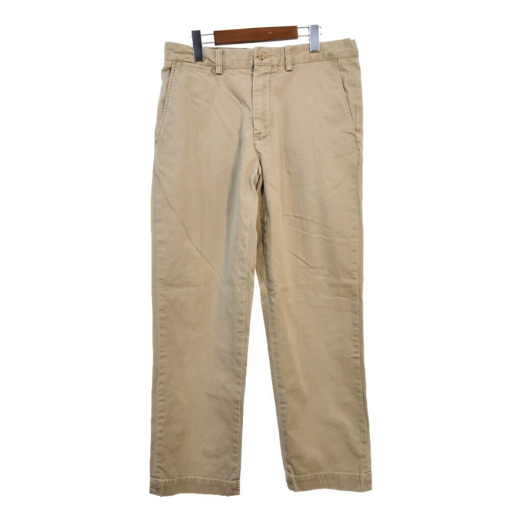 Polo by Ralph Lauren ポロ ラルフローレン PRESTON PANT パンツ ベージュ (メンズ W32 L32) 中古 古着 R4858