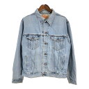 Levi's リーバイス 70507 デニムトラッカージャケット ライトブルー (メンズ L) 中古 古着 R4949(4)