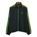 adidas アディダス トラックジャケット スポーツ ブラック (メンズ L) 中古 古着 R4958