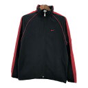 90年代 NIKE ナイキ トラックジャケット スポーツ ブラック (メンズ M) 中古 古着 R4960
