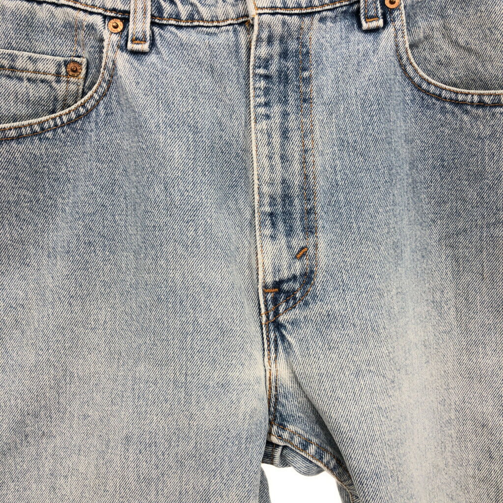 90年代 USA製 Levi's リーバイス 505 デニムパンツ ライトブルー (メンズ W34 L30) 中古 古着 R5338