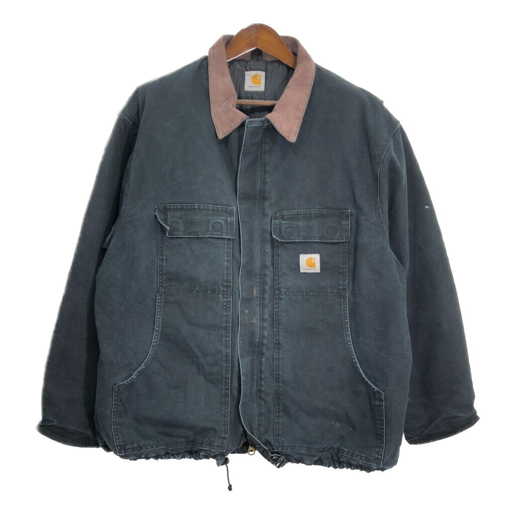 Carhartt カーハート トラディショナルジャケット 大きいサイズ ブラック (メンズ XXL相当) 中古 古着 R5429