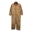 70年代 USA製 Carhartt カーハート ダック オールインワン ヴィンテージ 大きいサイズ ワンポイントロゴ (メンズ 42 R) 中古 古着 R5491