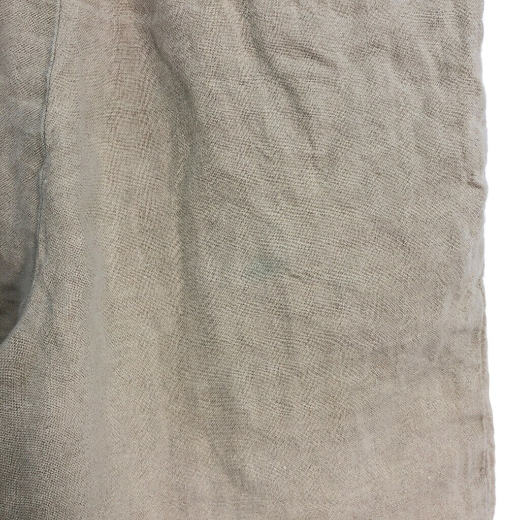 Banana Republic バナナリパブリック リネン スラックスショートパンツ ベージュ (メンズ W31) 中古 古着 R5686