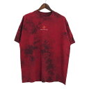 NARUTO Shippuden ナルト疾風伝 うちはイタチ 半袖Tシャツ 大きいサイズ アニメT キャラクター レッド (メンズ 2XL) 中古 古着 R5851