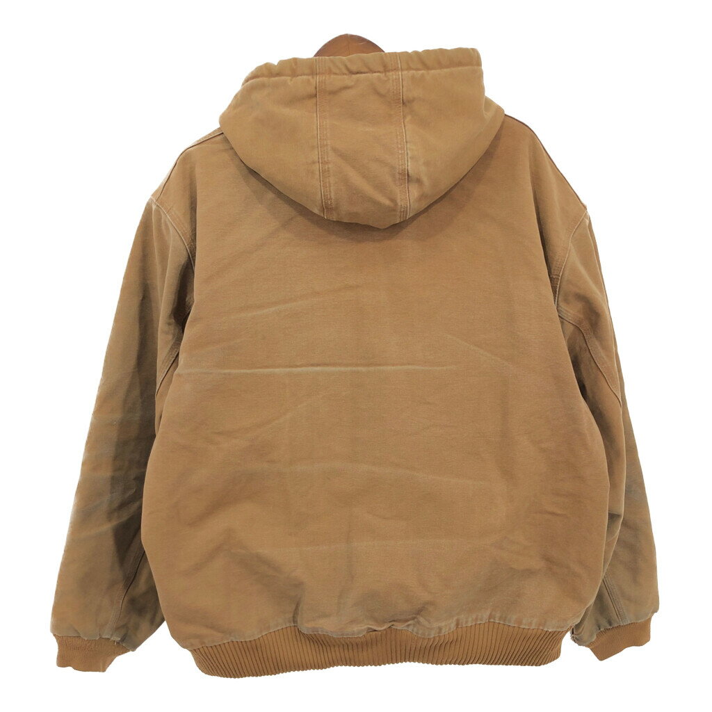 Carhartt カーハート アクティブパーカージャケット ブラウン (メンズ 2XL Regular) 中古 古着 R5967