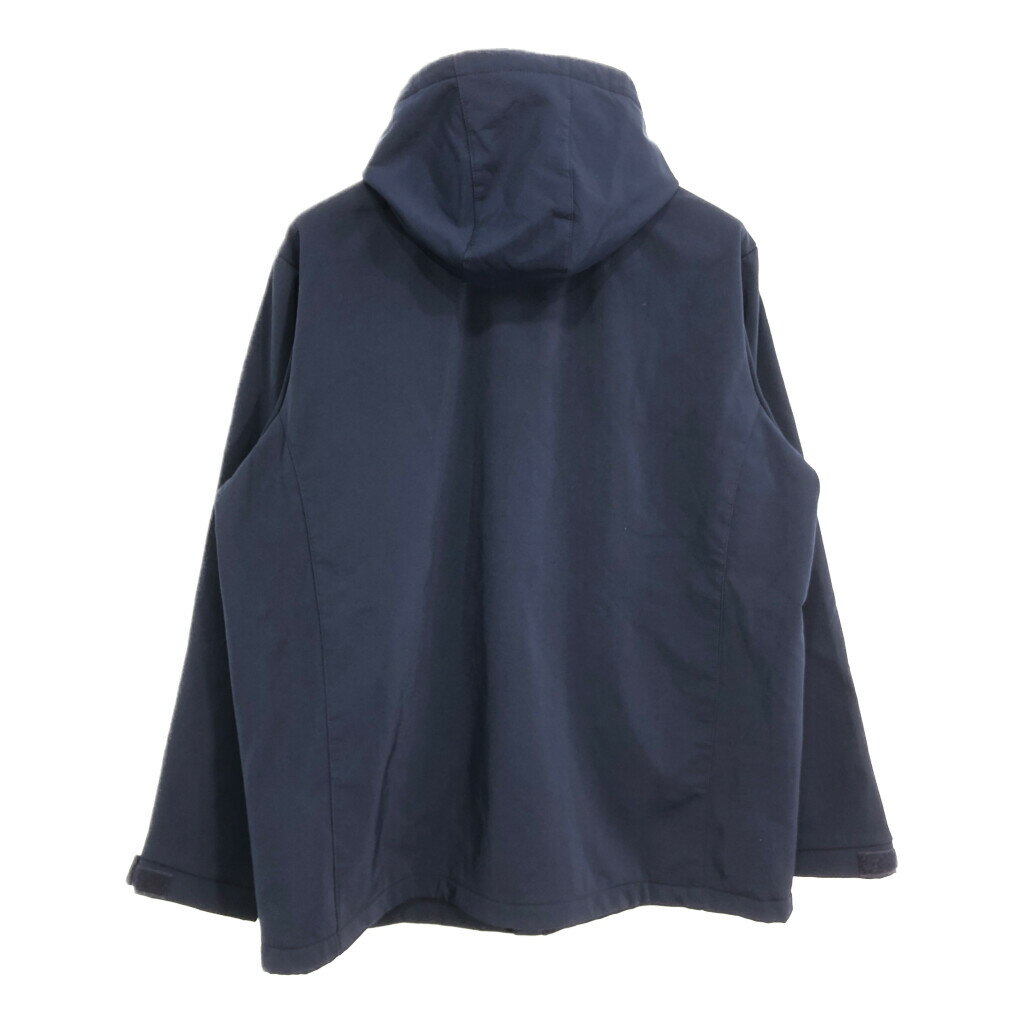 NFL ヒューストン・テキサンズ ソフトシェルジャケット プロチーム アメフト ワンポイントロゴ ネイビー (メンズ XL) 中古 古着 R5996