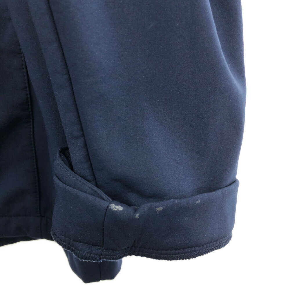 NFL ヒューストン・テキサンズ ソフトシェルジャケット プロチーム アメフト ワンポイントロゴ ネイビー (メンズ XL) 中古 古着 R5996