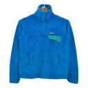 patagonia パタゴニア リツール スナップT フリースジャケット アウトドア ブルー (レディース XS) 中古 古着 R6026(4)