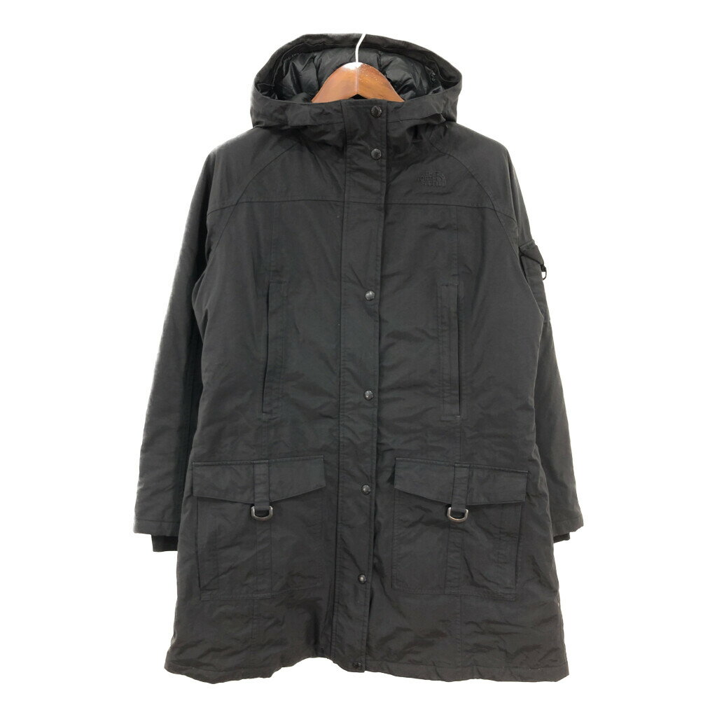 THE NORTH FACE ノースフェイス ダウンコート アウトドア 防寒 ブラック (レディース XL) 中古 古着 R6056