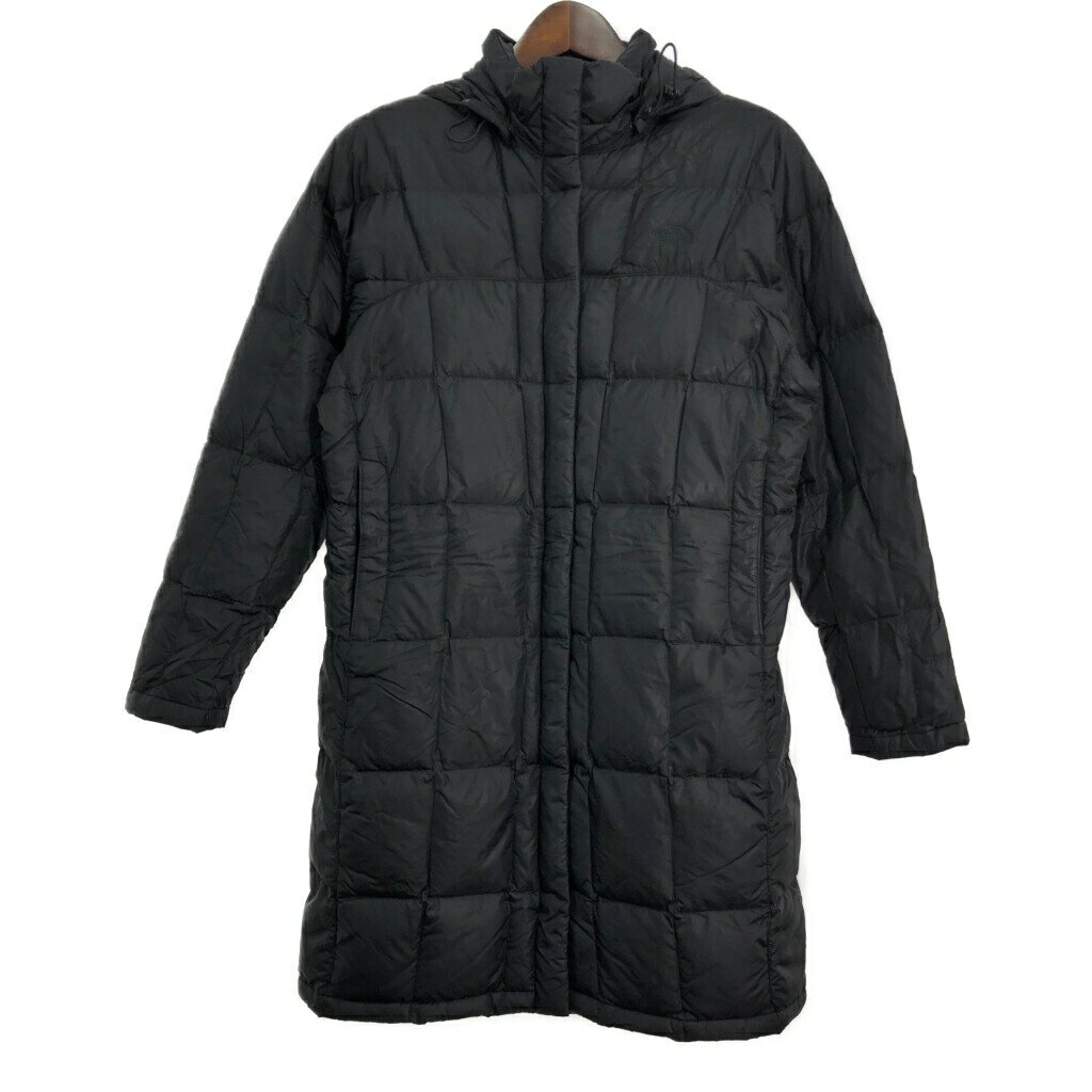 THE NORTH FACE ノースフェイス ダウンコート アウトドア ブラック (レディース L) 中古 古着 R6089