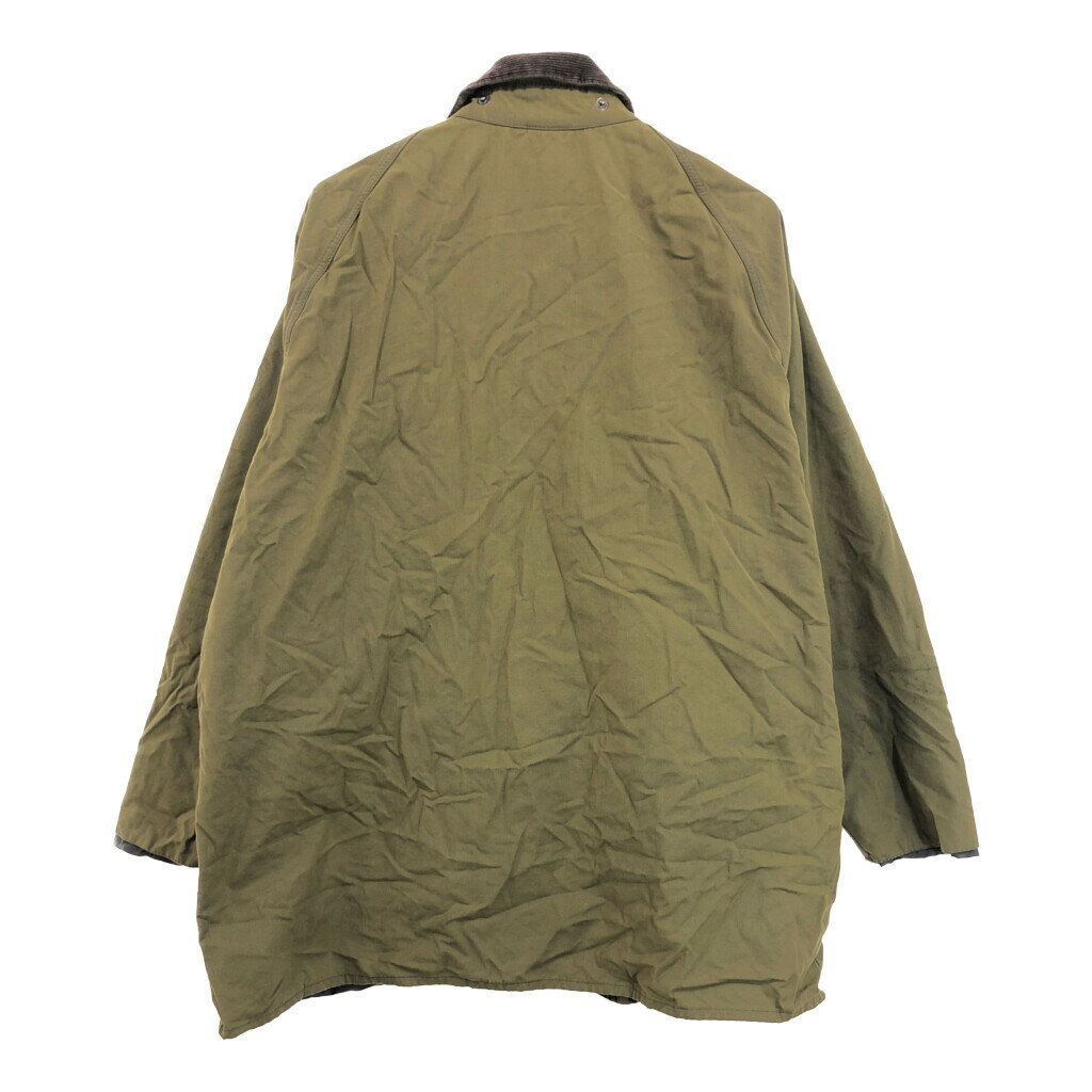 Barbour バブアー BEAUFORT ビューフォート オイルドジャケット 大きいサイズ グリーン (メンズ XXL) 中古 古着 R6402