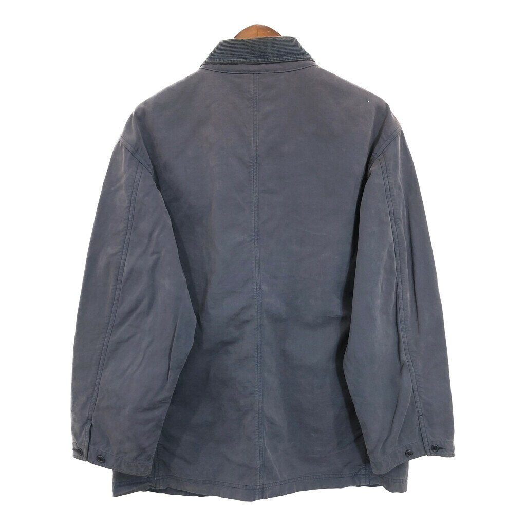 90年代 Polo by Ralph Lauren ポロ ラルフローレン ハンティングジャケット ネイビー (メンズ L) 中古 古着 R7081