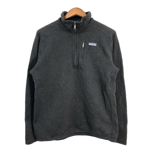 patagonia パタゴニア ベターセーター フリースジャケット アウトドア ワンポイントロゴ ブラック (メンズ M) 中古 古着 R7607 patagonia パタゴニア ベターセーター フリースジャケット アウトドア ワンポイントロゴ ブラック (メンズ M) 中古 古着 R7607