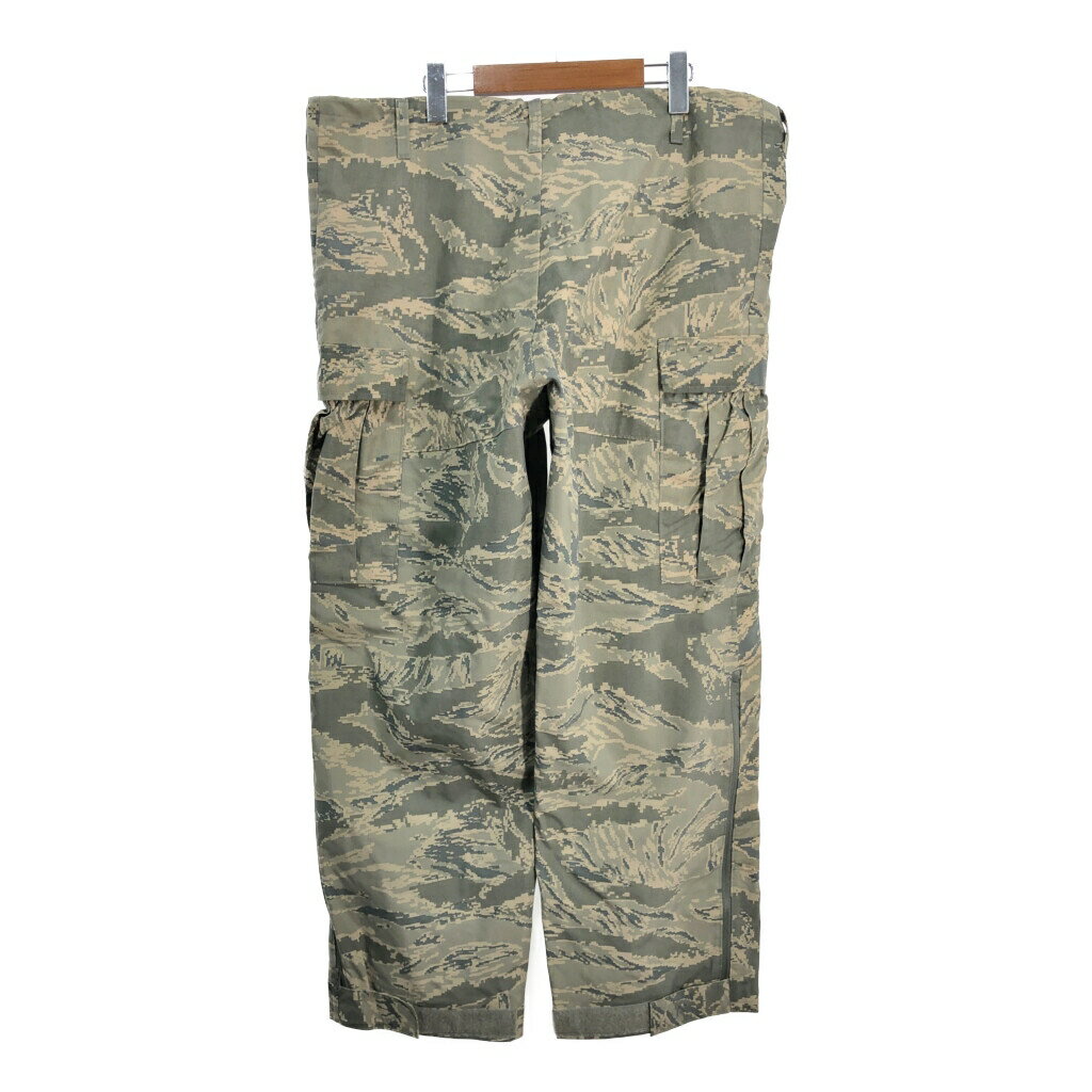 00年代 米軍実物 U.S.ARMY APECS GORETEX パンツ ミリタリー ABUカモ (メンズ LARGE REGULAR) 中古 古着 R7764
