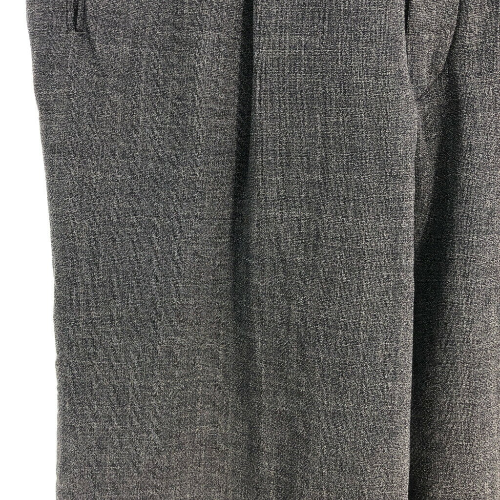 90年代 GIORGIO ARMANI ジョルジオ アルマーニ 2タック スラックスパンツ グレー (メンズ W31相当) 中古 古着 R7903
