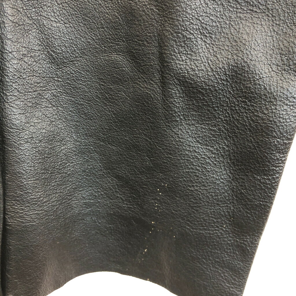 UNIK レザー チャップス バイクウェア モーターサイクル ブラック (メンズ L) 中古 古着 R8227