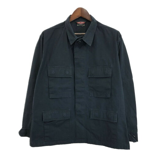 TRU-SPEC トゥルースペック BDU フィールドジャケット ミリタリー ブラック (メンズ LARGE REGULAR) 中古 古着 R8647 TRU-SPEC トゥルースペック BDU フィールドジャケット ミリタリー ブラック (メンズ LARGE REGULAR) 中古 古着 R8647