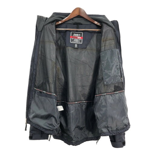 Eddie Bauer エディーバウアー WEATHEREDGE マウンテンパーカー アウトドア ブラック (メンズ L) 中古 古着 R8655