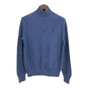 Polo by Ralph Lauren ポロ ラルフローレン ドライバーズニットセーター ブルー (メンズ M相当) 中古 古着 R8928
