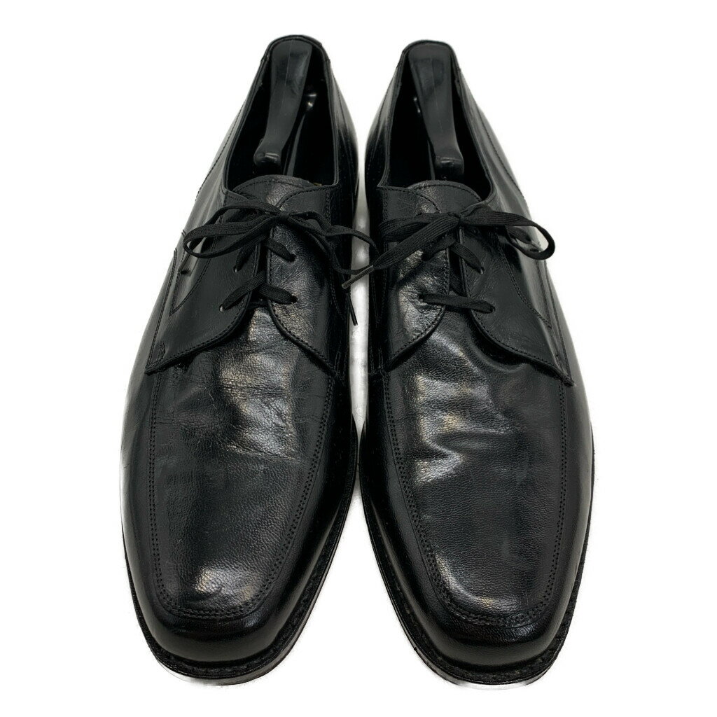 デッドストック 80年代 FLORSHEIM フローシャイム Uチップ 外羽根式 レザーシューズ ブラック (メンズ 11 D) 中古 古着 KA1602