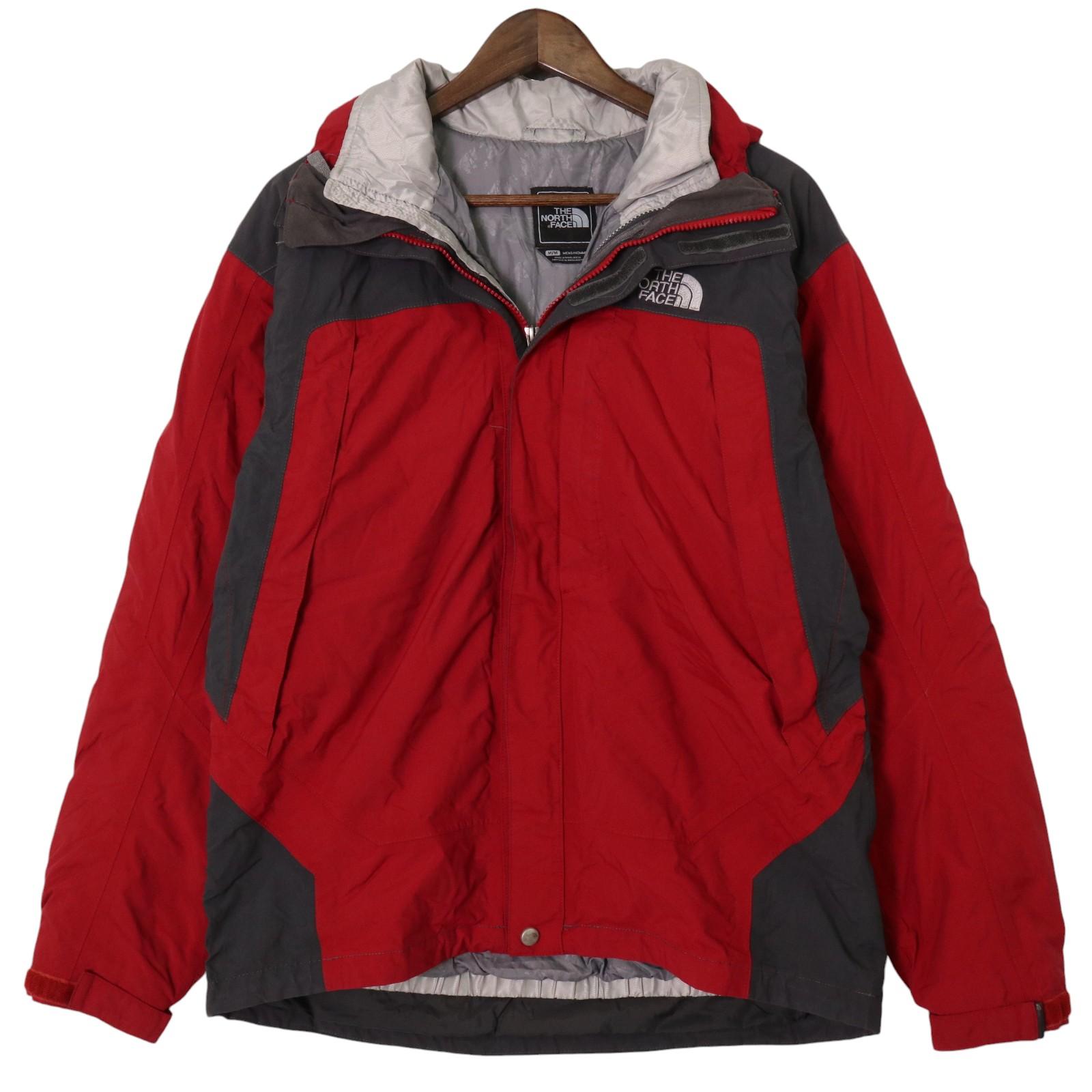 00年代 THE NORTH FACE ノースフェイス HYVENT マウンテンパーカー アウトドア レッド (メンズ M) 中古 古着 A1320
