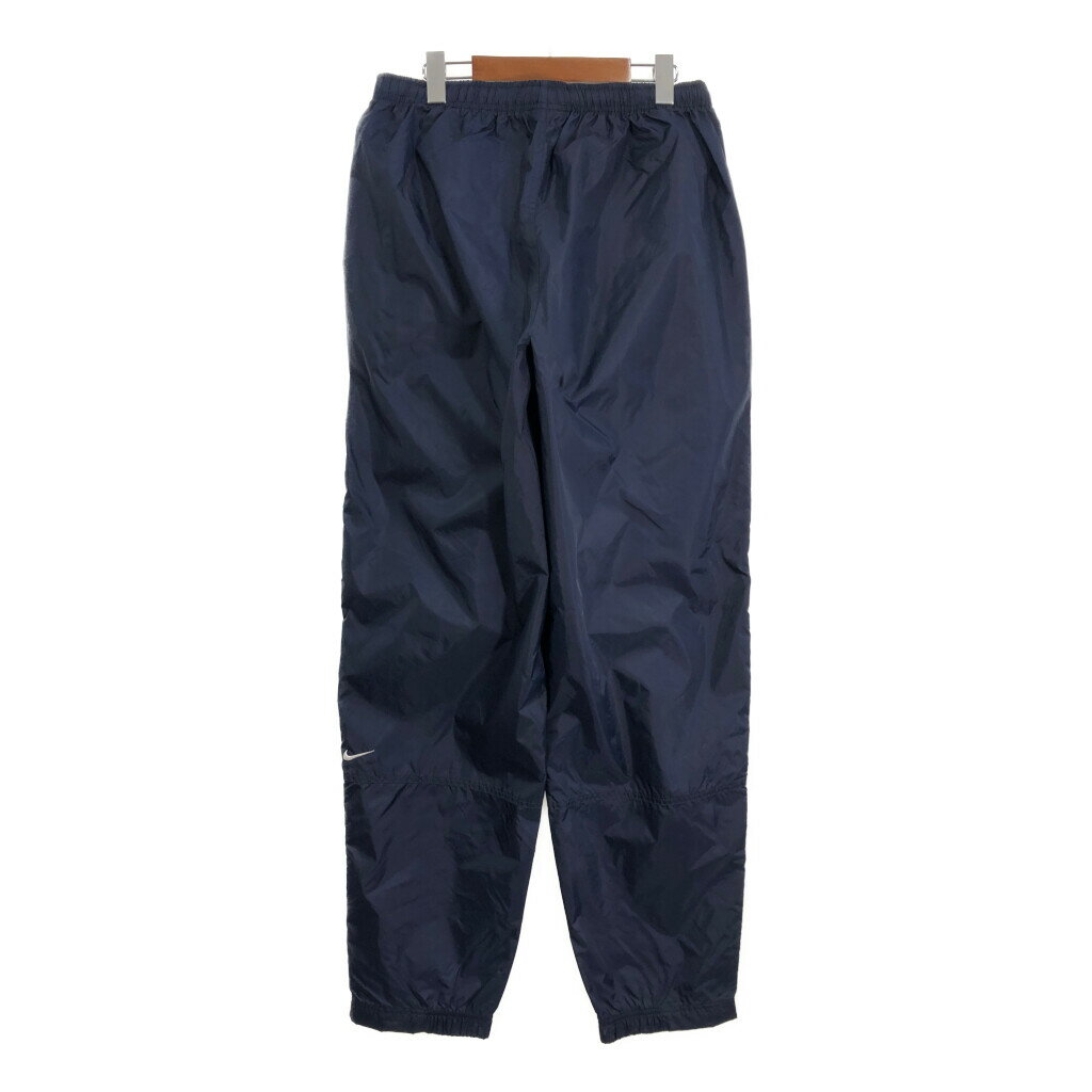00年代 NIKE ナイキ ナイロンパンツ スポーツ ネイビー (メンズ XL) 中古 古着 R9333