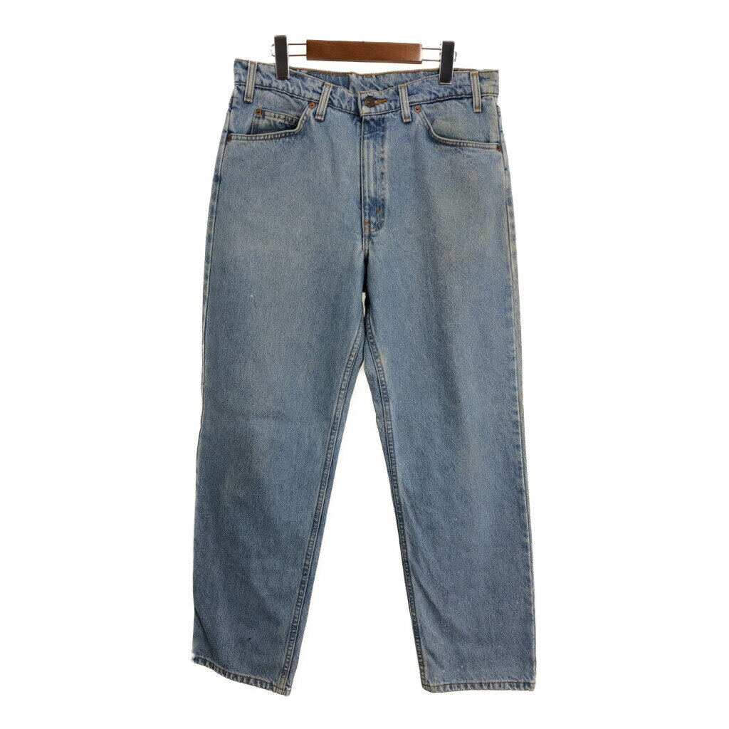 90年代 Levi's リーバイス 550 デニムパンツ ライトブルー (メンズ W34 L30) 中古 古着 R9344