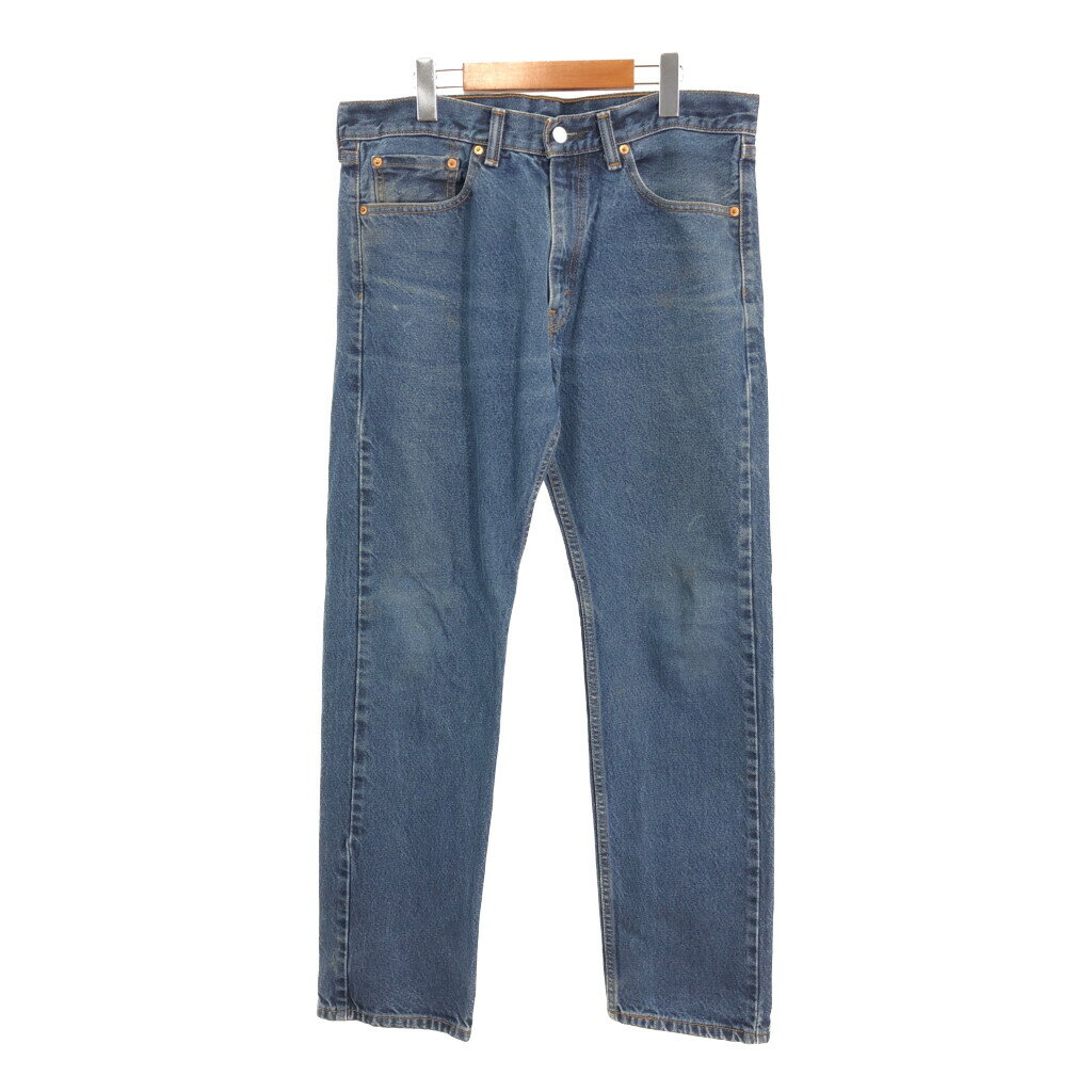 Levi's リーバイス 505 デニムパンツ ブルー (メンズ W33 L32) 中古 古着 R9386