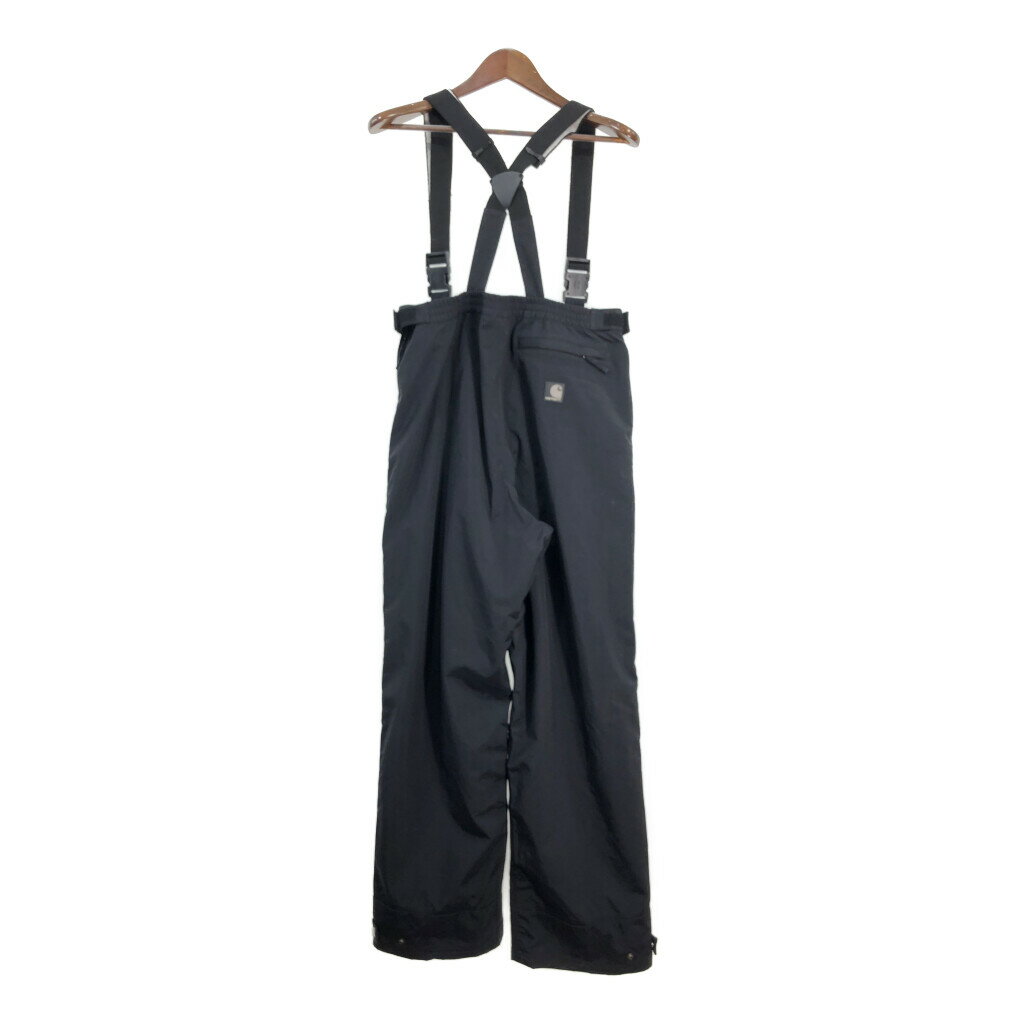 Carhartt カーハート オーバーオール ブラック(メンズ Large Tall) 中古 古着 R9469