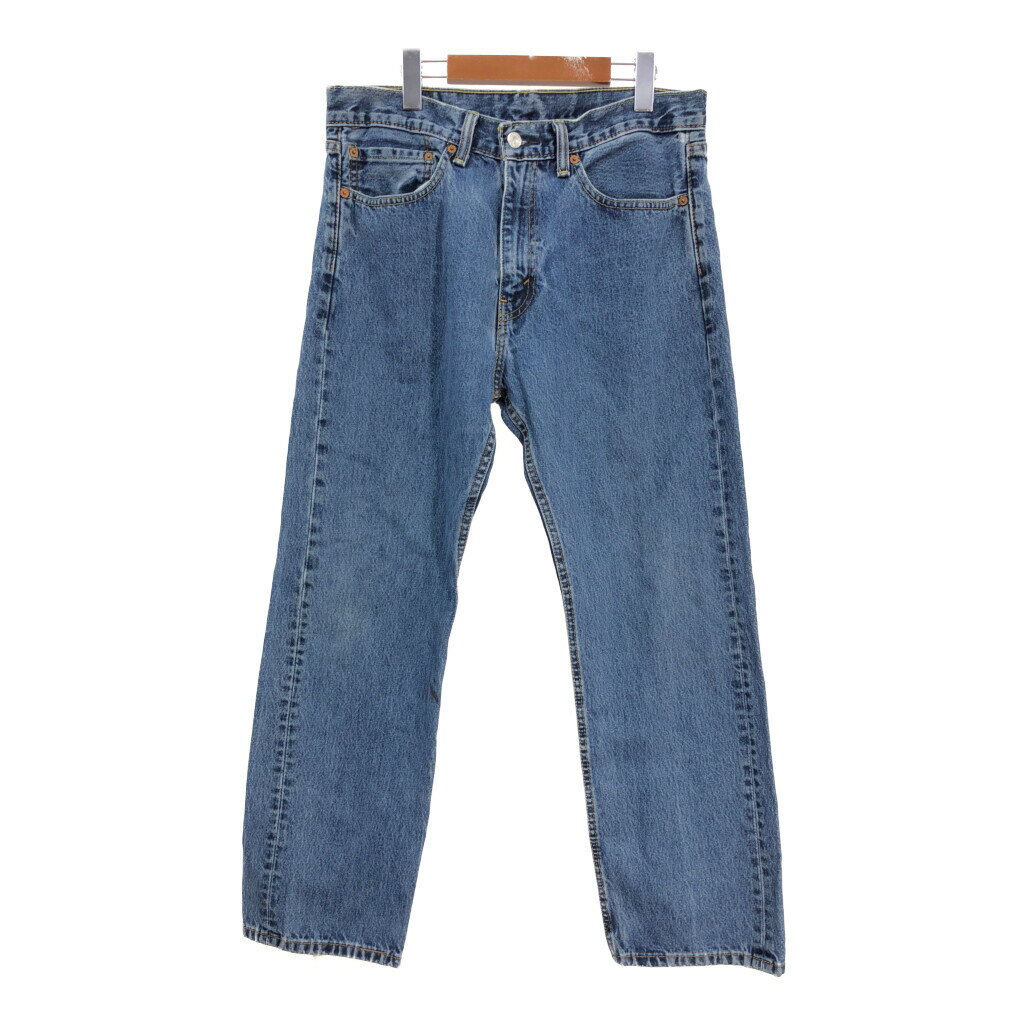 Levi's リーバイス 505 デニムパンツ ブルー (メンズ W34 L30) 中古 古着 R9480