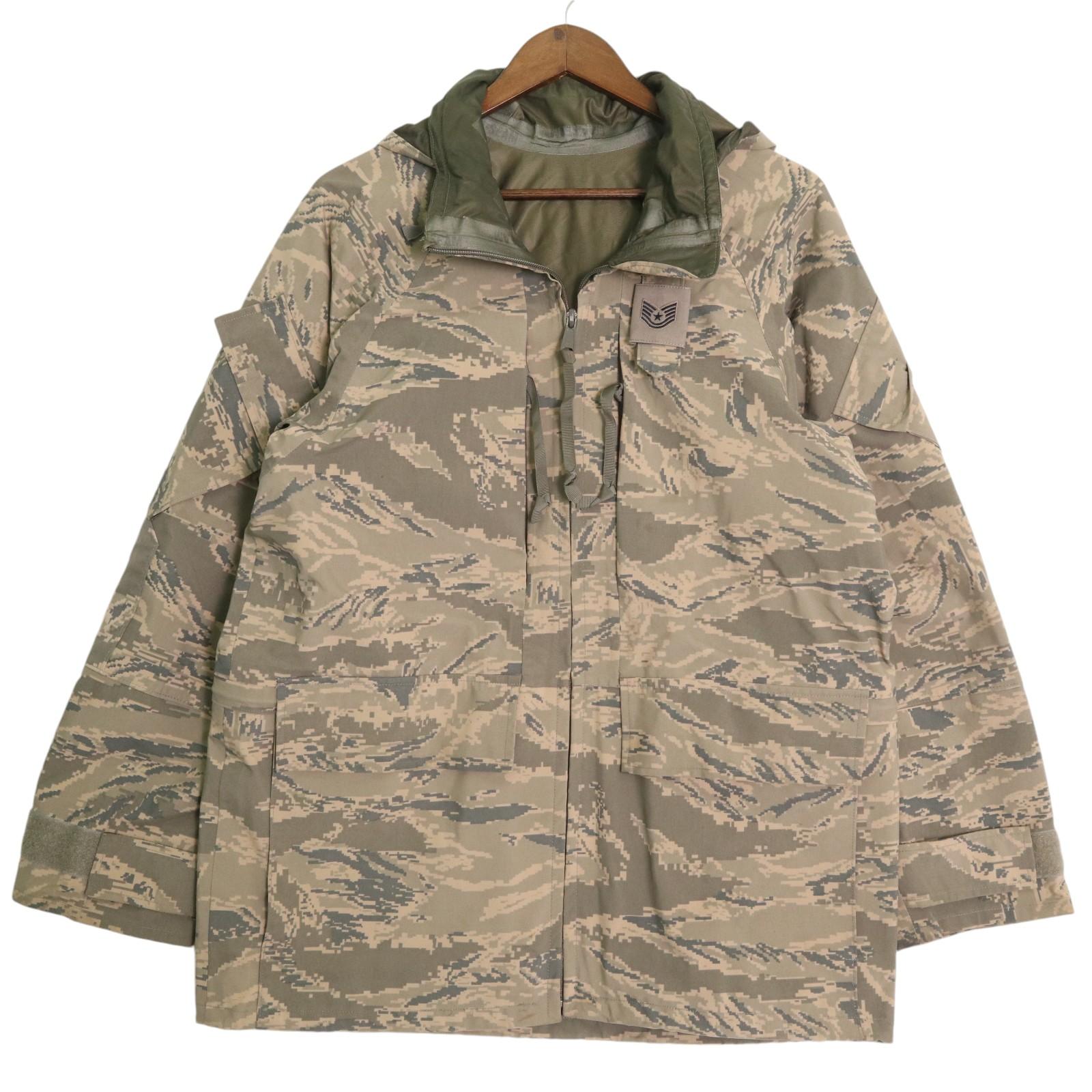 乐天商城 - 00年代 米軍実物 U.S.ARMY APECS GORETEXパーカージャケット ミリタリー ABUカモ (メンズ SMALL REGULAR) 中古 古着 A1487